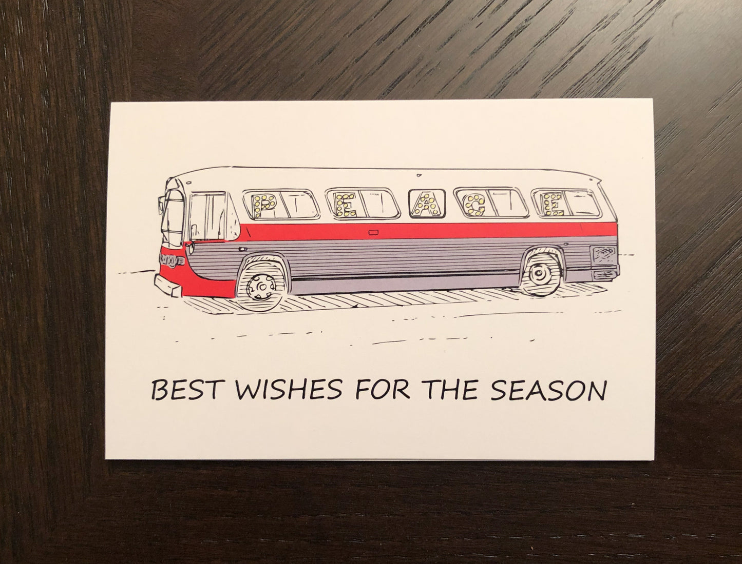 GMC New Look Holiday Card (Red, 1 or 10 pieces)