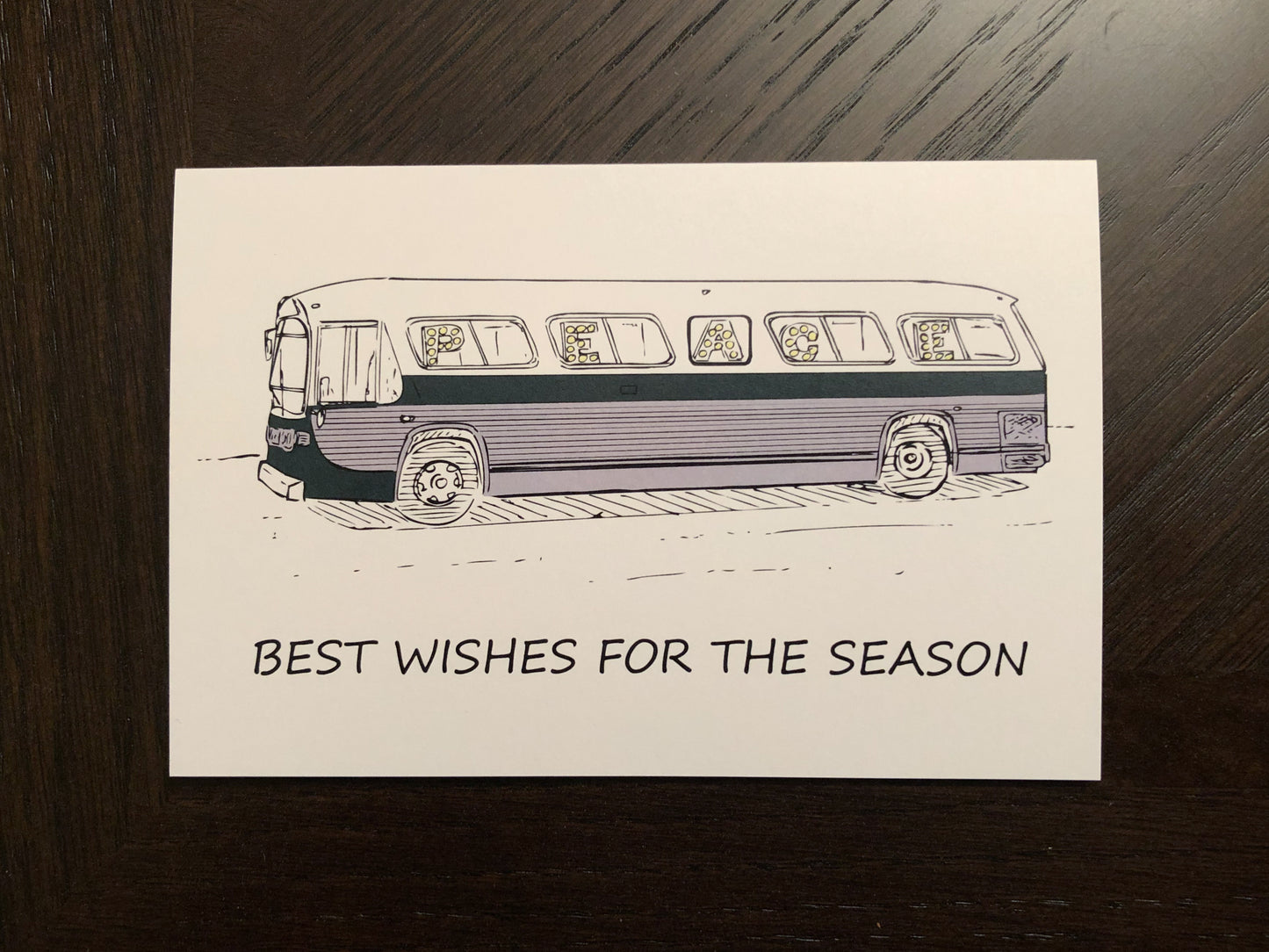 GMC New Look Holiday Card (Green, 1 or 10 pieces)
