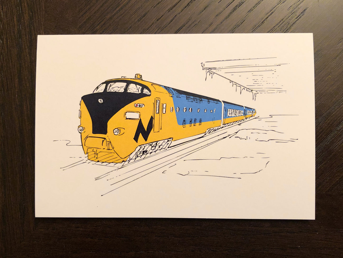 Train in Northern Ontario (1 or 10 pieces)