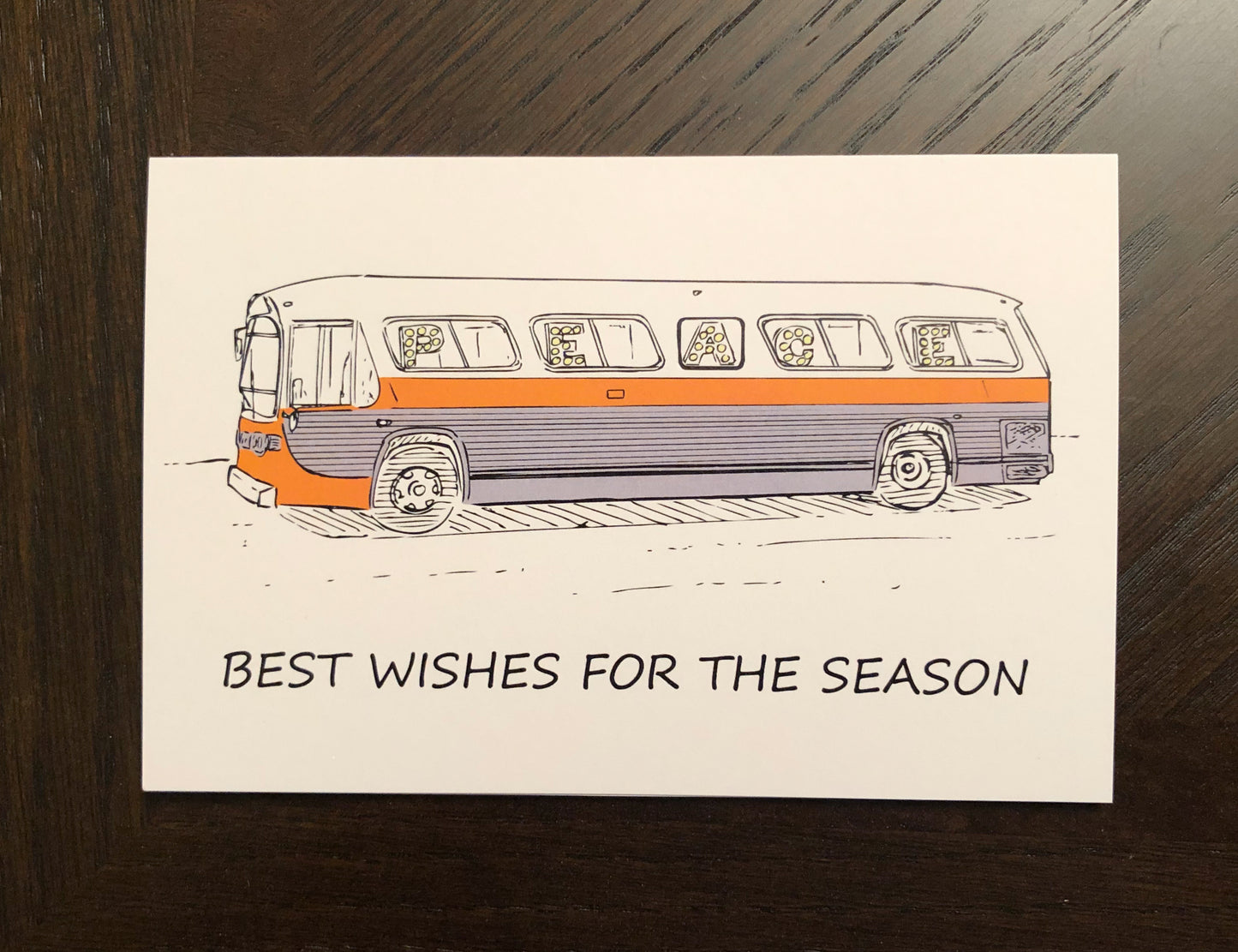 GMC New Look Holiday Card (Orange, 1 or 10 pieces)